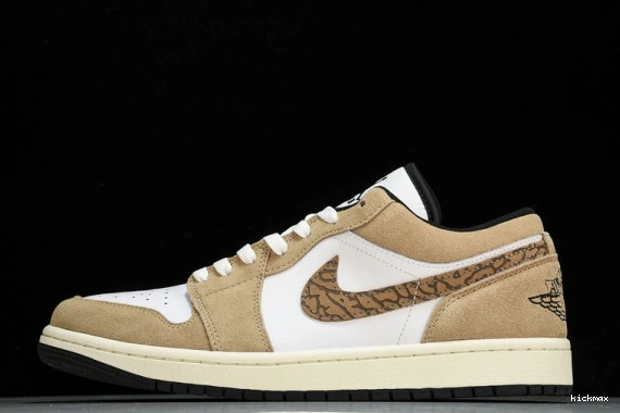 Rep  SE DZ4130-201 Low Jordan 1 Brown Elephant DZ4130-201 1218